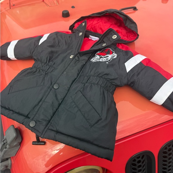 Vintage Other - Vintage Georgia Bulldogs Puffer Jacket Sz 18M